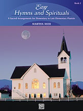 Easy Hymns and Spirituals No. 2 piano sheet music cover